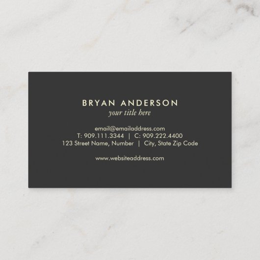 Faux Glitter Automotive - Body Shop Visitekaartje (Achterkant)