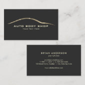 Faux Glitter Automotive - Body Shop Visitekaartje (Voorkant / Achterkant)