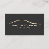 Faux Glitter Automotive - Body Shop Visitekaartje (Voorkant)