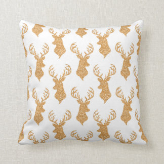 Faux Glitter Big Stag Antlers Kussen