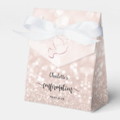 faux glitter Confirmation Favor Box Bedankdoosjes (Voorkant Zijde)