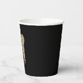 Faux Glitter Dental Office Paper Cups Papieren Bekers (Links)