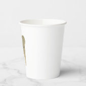 Faux Glitter Dental Office Paper Cups Papieren Bekers (Links)