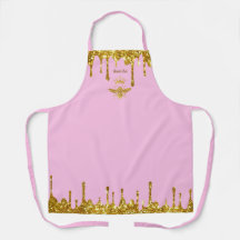 faux glitter druist koningin roze