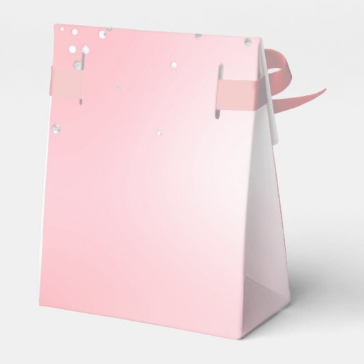 faux glitter Eerste Heilige Communie Bedankdoosjes (Achterkant)