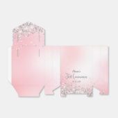 faux glitter Eerste Heilige Communie Bedankdoosjes (Uitgevouwen)