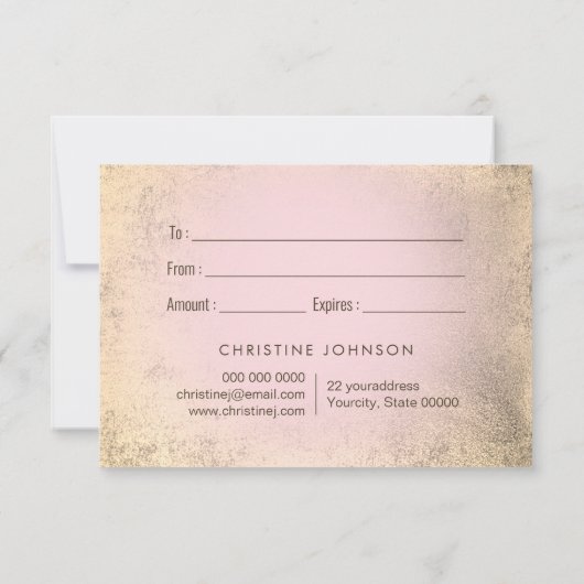 faux glitter en folie butterfly gift (Achterkant)