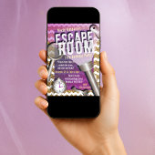 Faux Glitter Escape Room Kaart