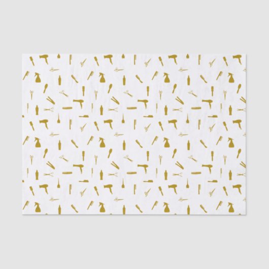 Faux Glitter Hair Stylist Tools Tissue Paper Tissuepapier (Voorkant)