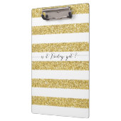 Faux Glitter is het nog vrijdag? Klembord (Links)