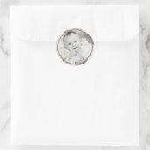 Faux Glitter Lijst Foto Sticker (Tas)