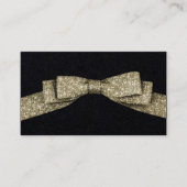 Faux glitter lint visitekaartje (Voorkant)