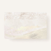 ・faux glitter-ontwerp badge (Achterkant)