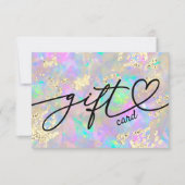 faux glitter opal gift (Voorkant)