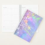 faux glitter opal planner<br><div class="desc">faux glitter opaal ontwerp kleine planner</div>