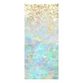 faux glitter optische rackkaart reclamekaart (Achterkant)