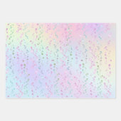 faux glitter-patroon inpakpapier vel (Voorkant)