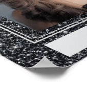 Faux Glitter Personal Portrait Poster (Hoek)