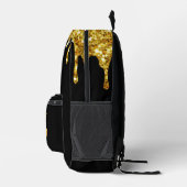 faux glitter Queen Bee ontwerp Bedrukte Rugzak (Rechts)