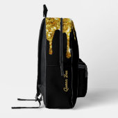 faux glitter Queen Bee ontwerp Bedrukte Rugzak (Links)