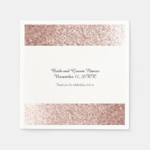 Faux Glitter Roos Gold