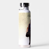 Faux Glitter Salon Hair Pink Gold Water Flacon Waterfles (Rechts)