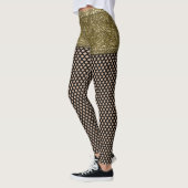 Faux Glitter Shorts and Fishnet Costume Leggings (Links)
