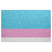 Faux Glitter Transgender Pride Flag Achtergrond Stof (Fat Quarter)