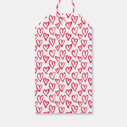 Faux glitter Valentijnsdag Gift labels Cadeaulabel (Achterkant)