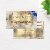 faux glitter waterverf en Gold Foil Visitekaartje (Bureau)