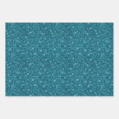 Faux Glitter Wrapping Paper Sheets (Voorkant 3)
