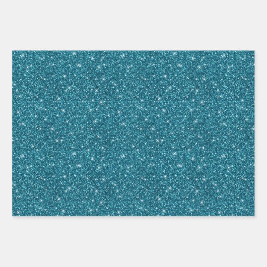 Faux Glitter Wrapping Paper Sheets (Voorkant 2)
