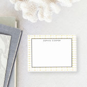 Faux Gold Arrows Pattern - Aangepast Post-it® Notes