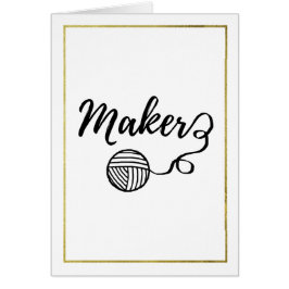 Faux Gold Border Crafts, maker