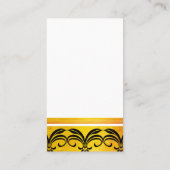 Faux Gold Brushed // Voortreffelijk element Visitekaartje (Achterkant)