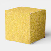 Faux Gold Burgundy, Monogram Weddenschap Bedankdoosjes (Achterkant)