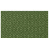 Faux Gold Clovers Shamrock Green Pattern Irish Tafelkleed (Voorkant (Horizontaal))