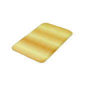Faux Gold Custom Trendy Elegant Sjabloon Badmat (Gekanteld)