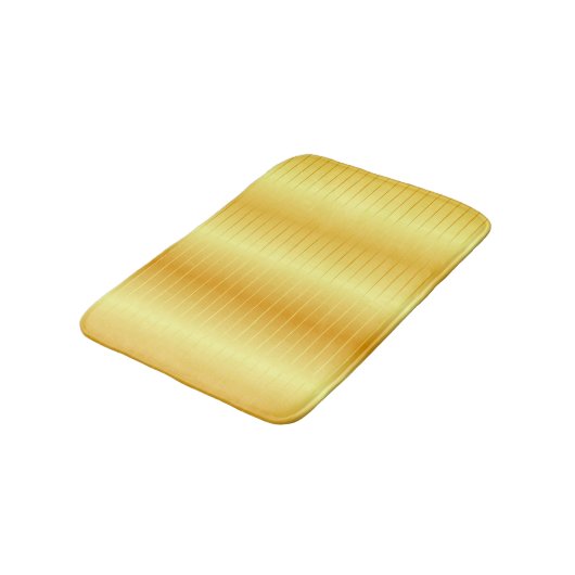 Faux Gold Custom Trendy Elegant Sjabloon Badmat (Gekanteld)
