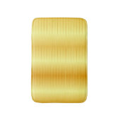 Faux Gold Custom Trendy Elegant Sjabloon Badmat (Voorkant Verticaal)
