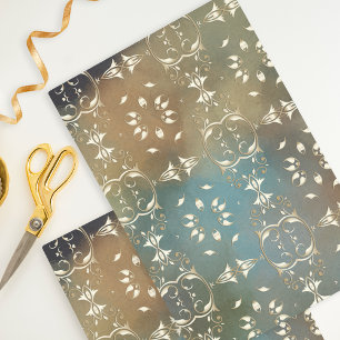 Faux Gold Damask Classic  ontkoppeling Tissuepapier