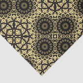 Faux Gold Decorative Elegant Stylish Pattern Tissuepapier (Detail)