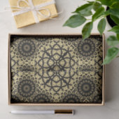 Faux Gold Decorative Elegant Stylish Pattern Tissuepapier (Geschenk)