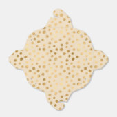 Faux Gold Doodle Stippen Bedankdoosjes (Uitgevouwen)