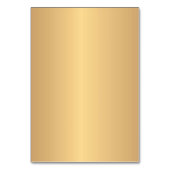 Faux Gold Dubbel Geluk | Tafel Kaart (Achterkant)