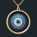 Faux Gold Evil Eye Ketting - Beschermingssymbool<br><div class="desc">Ons kwaadaardige ketting is ideaal voor diegenen die op zoek zijn naar een unieke mix van mode en spiritualiteit. Gemaakt met liefde en aandacht voor detail, is dit sieradenstuk geschikt voor dagelijkse draag of speciale gelegenheden. Omarm de oude symboliek van het boze oog en zijn beschermende kwaliteiten met dit prachtige...</div>