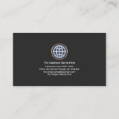 Faux Gold Falcon Eagle Wings Startup Courier Visitekaartje (Achterkant)