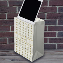 Faux Gold FleurDeLis op Ivoorkust