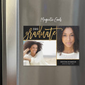 Faux Gold Foil 2 Aankondiging van het Afstuderen F