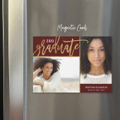 Faux Gold Foil 2 Aankondiging van het Afstuderen F